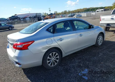 2018 Nissan Sentra Sv z USA, uszkodzony, nr VIN 3N1AB7APXJL656118